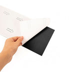 Self-Adhesive Ebony Wood Grain Vinyl Tiles