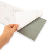 Self-Adhesive Smoked Eucalyptus Vinyl Tiles 16 Pack