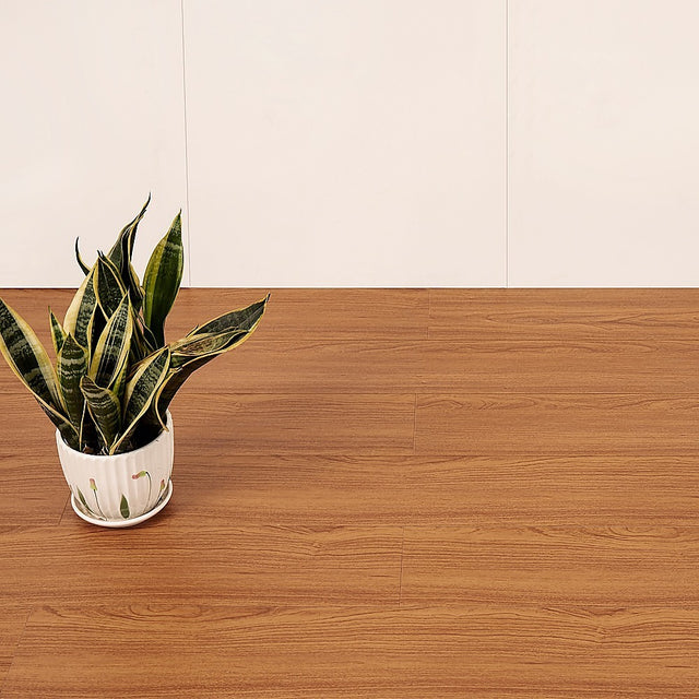 Self-Adhesive African Mahogany Vinyl Floor Tiles