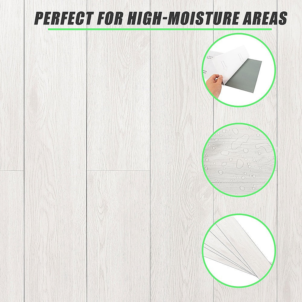 Self-Adhesive Ramin Wood Grain Vinyl Tiles