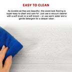 Self-Adhesive Ramin Wood Grain Vinyl Tiles