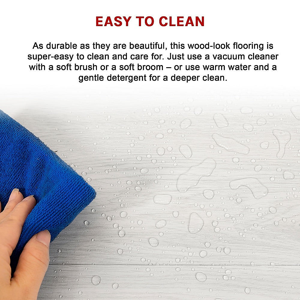 Self-Adhesive Ramin Wood Grain Vinyl Tiles