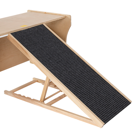 NWC-RAMP-8369 Adjustable Foldable Dog Ramp Enhance pet mobility with safety and ease.