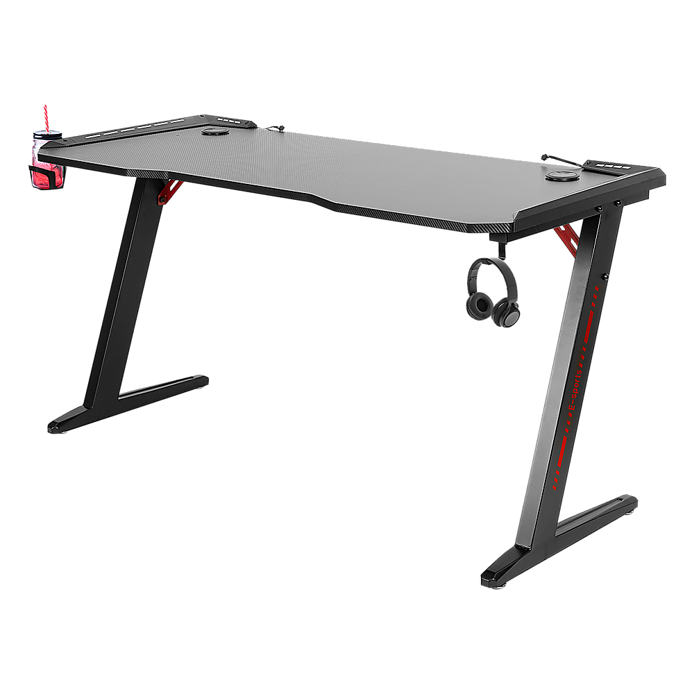 LED Gaming Desk with RGB Lighting