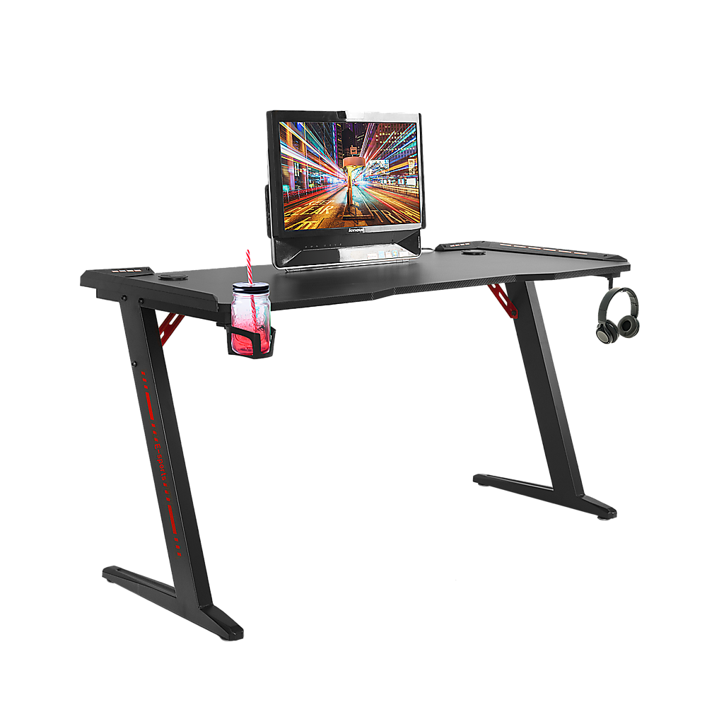 LED Gaming Desk with RGB Lighting