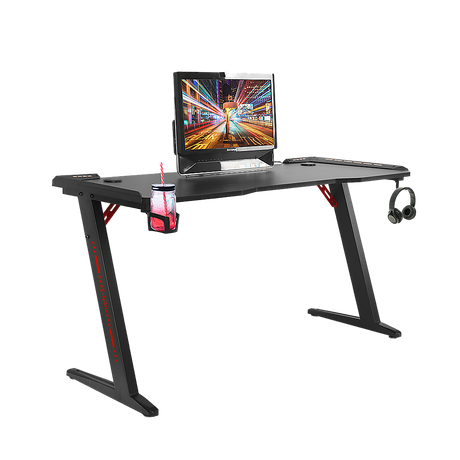 LED Gaming Desk with RGB Lighting