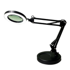 10X Magnifying Glass Desk Light Magnifier LED Lamp Reading Lamp With Base
