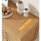 Elegant European Style Bamboo TV Cabinet