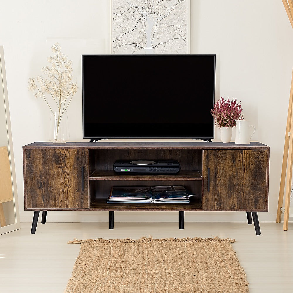 Modern Mid-Century TV Cabinet Entertainment Unit