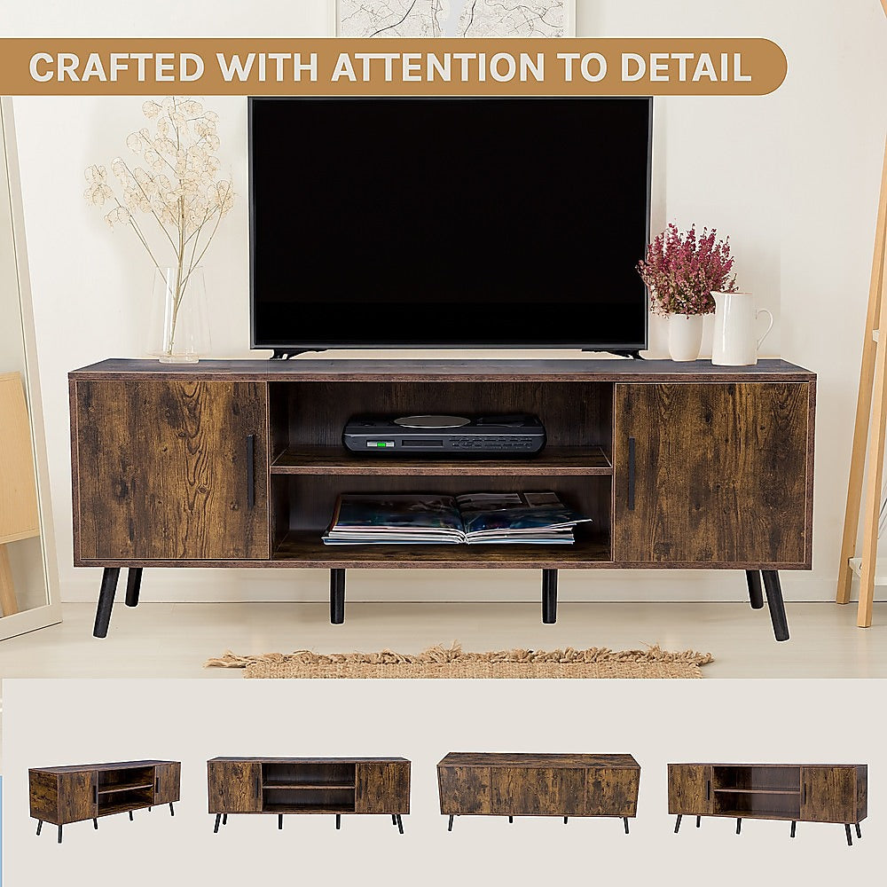 Modern Mid-Century TV Cabinet Entertainment Unit