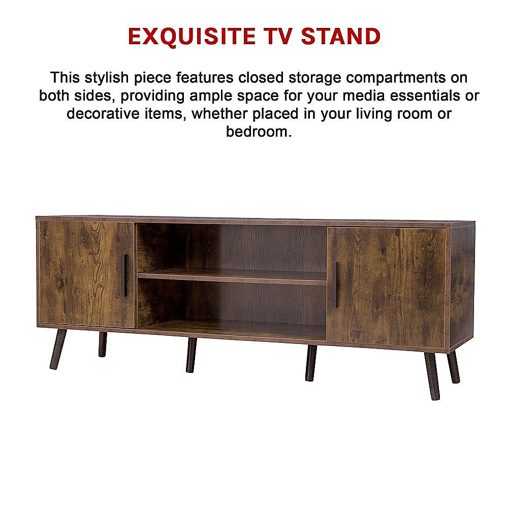 Modern Mid-Century TV Cabinet Entertainment Unit