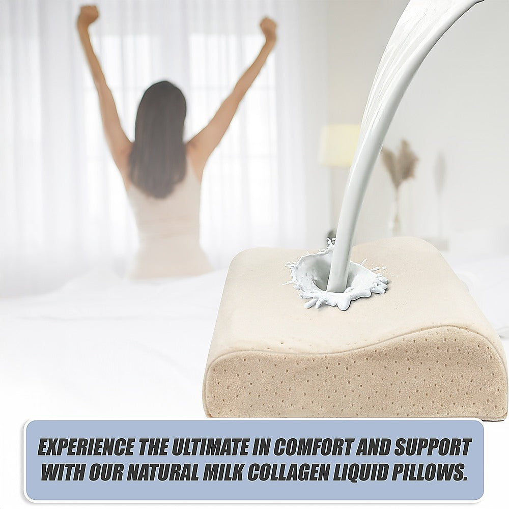 Pure Natural Latex Cervical Support Pillow