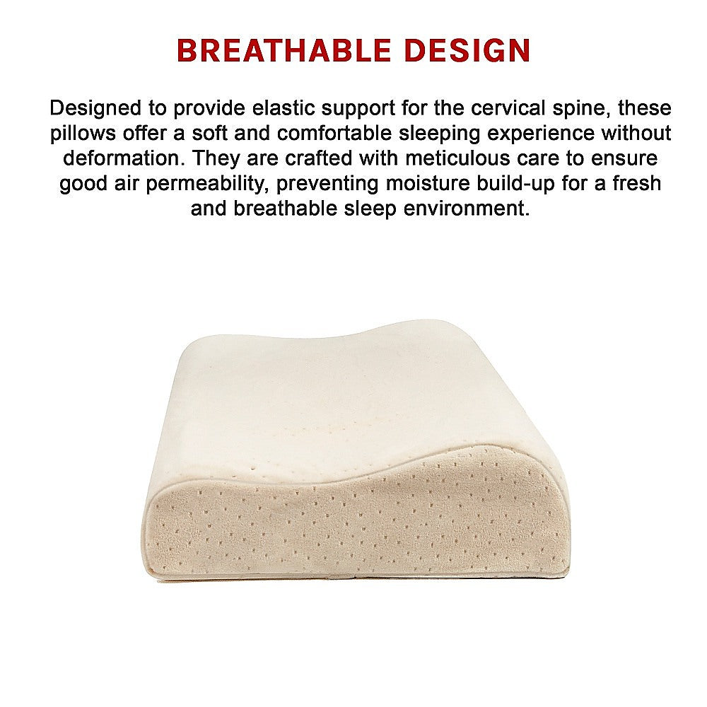 Pure Natural Latex Cervical Support Pillow