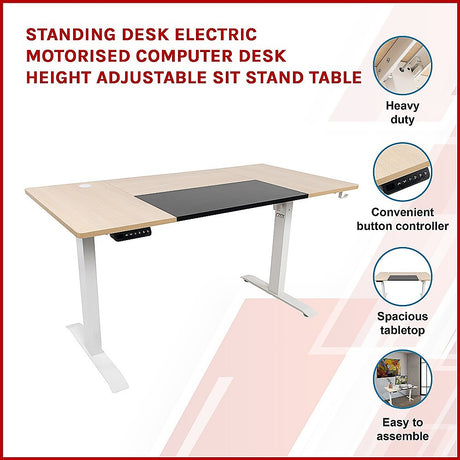 Electric Motorised Height Adjustable Desk