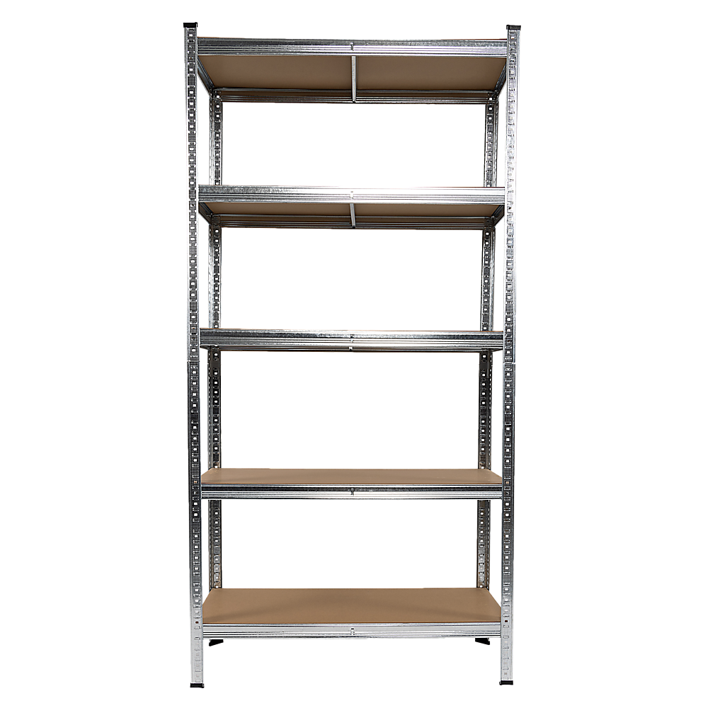 Heavy-Duty 5-Tier Garage Shelving Rack Set