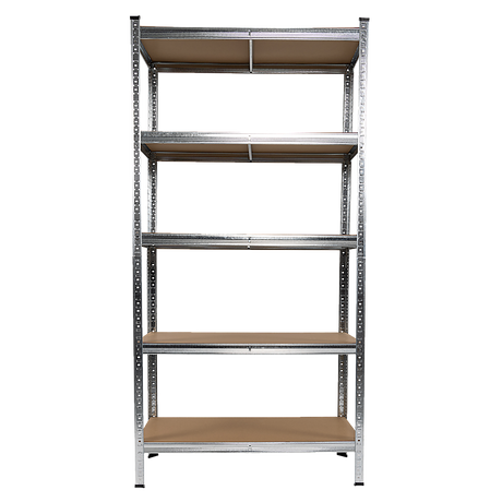 Heavy-Duty 5-Tier Garage Shelving Rack Set