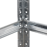 Heavy-Duty 5-Tier Garage Shelving Rack Set