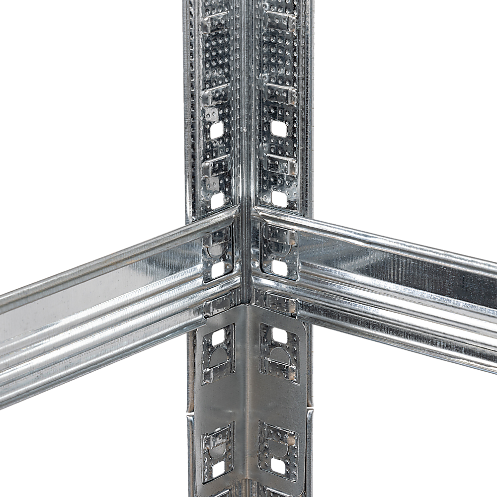 Heavy-Duty 5-Tier Garage Shelving Rack Set