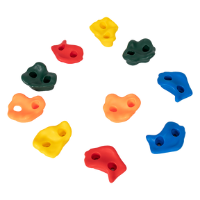 Deluxe 10-Piece Kids Rock Climbing Holds