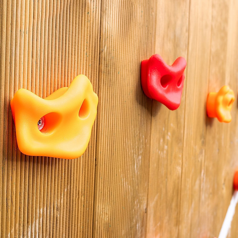 Deluxe 10-Piece Kids Rock Climbing Holds