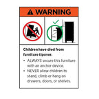 360 Rotating Bamboo Bookshelf in Dark Wood