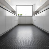 Non-Slip Diamond Plate Garage Floor Mat