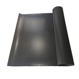 Non-Slip Diamond Plate Garage Floor Mat