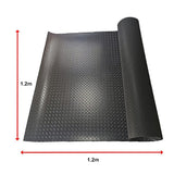 Non-Slip Diamond Plate Garage Floor Mat