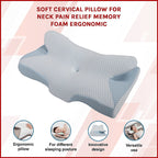 Ergonomic Memory Foam Cervical Pillow