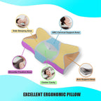 Ergonomic Memory Foam Cervical Pillow