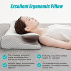 Ergonomic Memory Foam Cervical Pillow