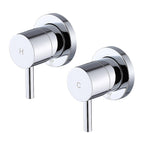Bathroom Shower Bath Hot and Cold Mixer WATERMARK Certified in Chrome
