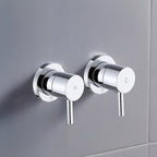Bathroom Shower Bath Hot and Cold Mixer WATERMARK Certified in Chrome