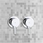 Bathroom Shower Bath Hot and Cold Mixer WATERMARK Certified in Chrome