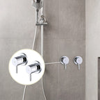 Bathroom Shower Bath Hot and Cold Mixer WATERMARK Certified in Chrome