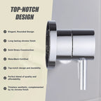 Bathroom Shower Bath Hot and Cold Mixer WATERMARK Certified in Chrome