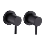 Bathroom Shower Bath Hot and Cold Mixer WATERMARK Certified in Black