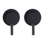 Bathroom Shower Bath Hot and Cold Mixer WATERMARK Certified in Black