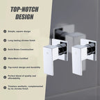 Bathroom Shower Bath Hot and Cold Square Mixer WATERMARK Certified in Chrome