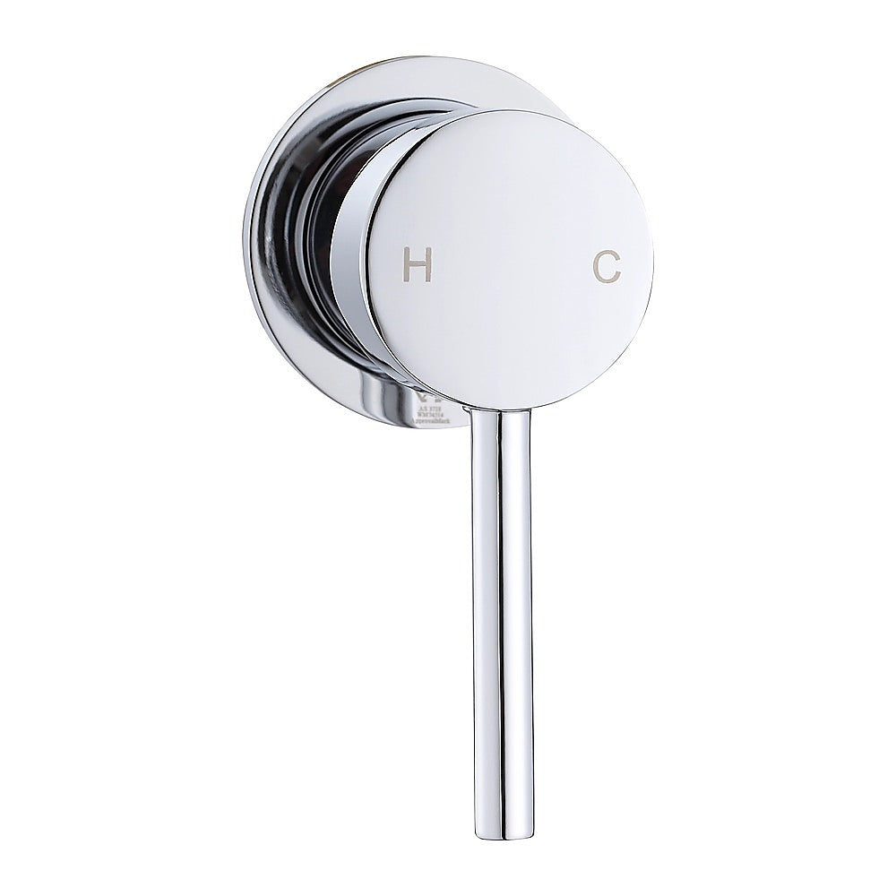 Single Round Shower Bath Mixer Tap Bathroom WATERMARK Approved