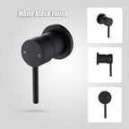 Single Round Shower Bath Mixer Tap Bathroom WATERMARK Approved