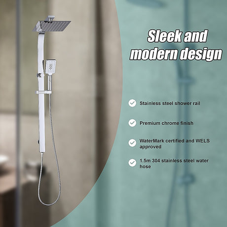 Della Francesca Luxury Dual Rain Shower Set