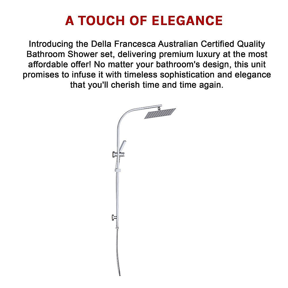 Della Francesca Luxury Dual Rain Shower Set