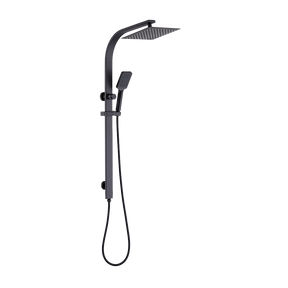 WELS 10" Dual Shower Head Set - Black