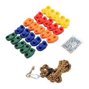 Jungle Gym Rock Climbing Holds Set