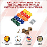 Jungle Gym Rock Climbing Holds Set