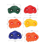 Jungle Gym Rock Climbing Holds Set