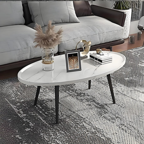 Mid Century Modern Oval Coffee Table