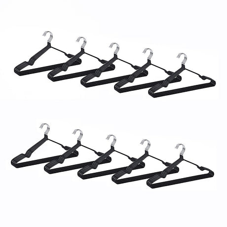 Durable Non-Slip Metal Clothes Hangers Set of 100