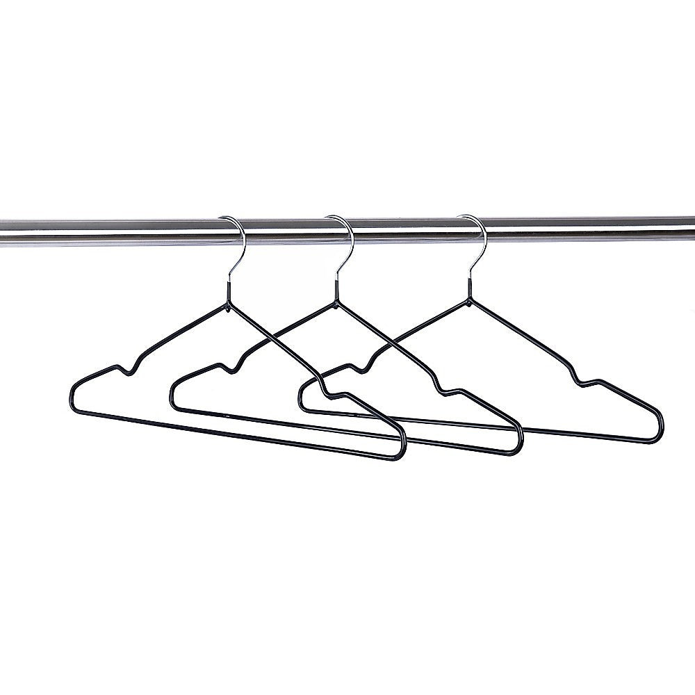Durable Non-Slip Metal Clothes Hangers Set of 100